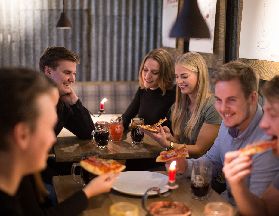 Gruppedeals i restaurant